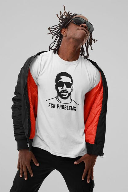 Fck Problems T - Shirt - TeeGerDesign - T - Shirt - Crew neck