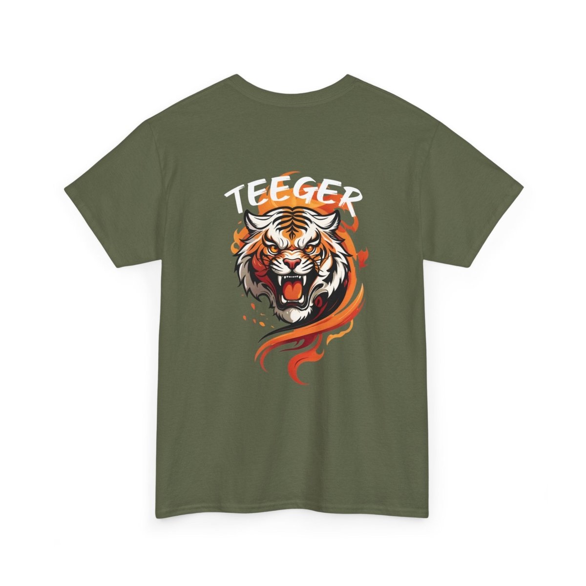 Flammen Tiger TeeGer T-Shirt - TeeGerDesign - T-Shirt - Brand