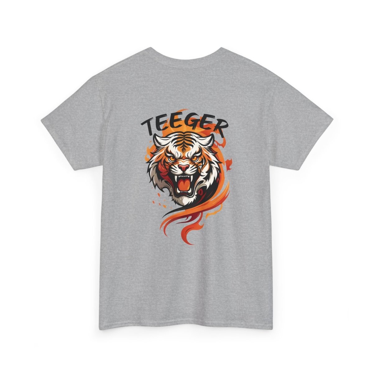 Flammen Tiger TeeGer T-Shirt - TeeGerDesign - T-Shirt - Brand