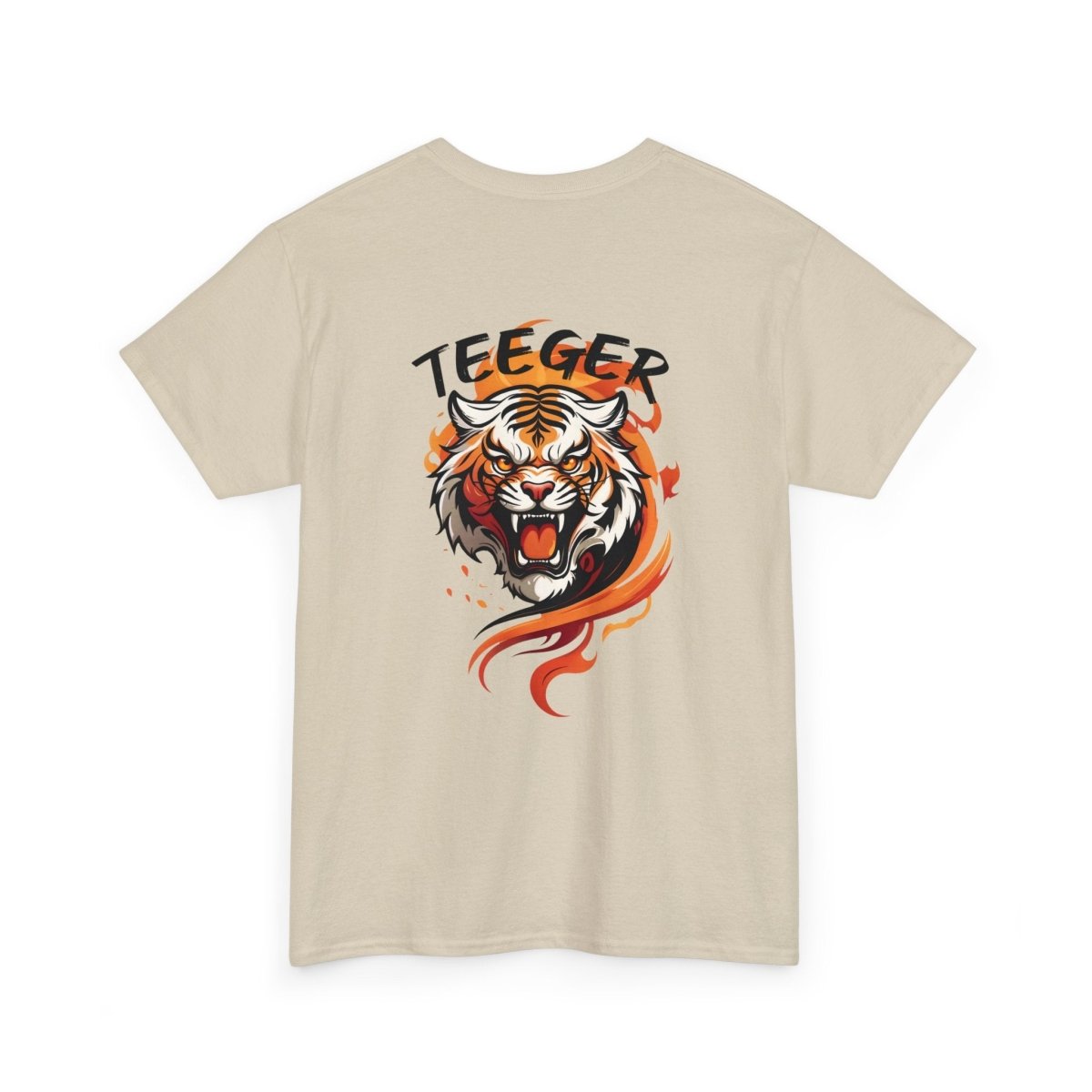 Flammen Tiger TeeGer T-Shirt - TeeGerDesign - T-Shirt - Brand