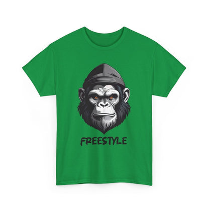 Freestyle Affen T - Shirt - Einzigartiges Design für Hip - Hop Fans - TeeGerDesign - T - Shirt - Crew neck