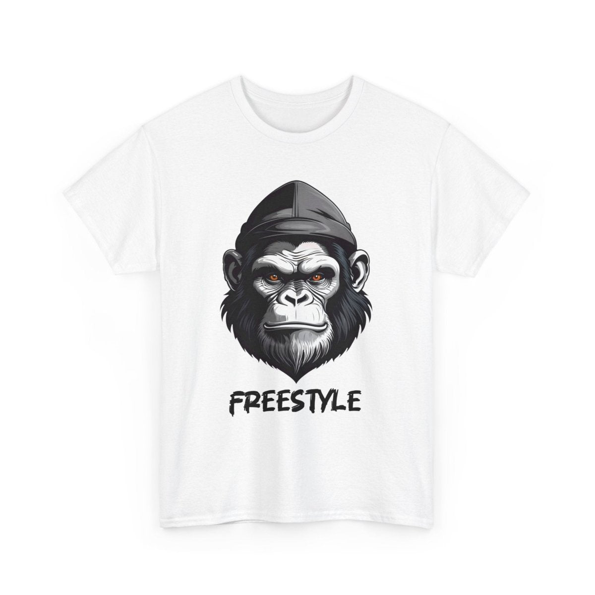 Freestyle Affen T - Shirt - Einzigartiges Design für Hip - Hop Fans - TeeGerDesign - T - Shirt - Crew neck