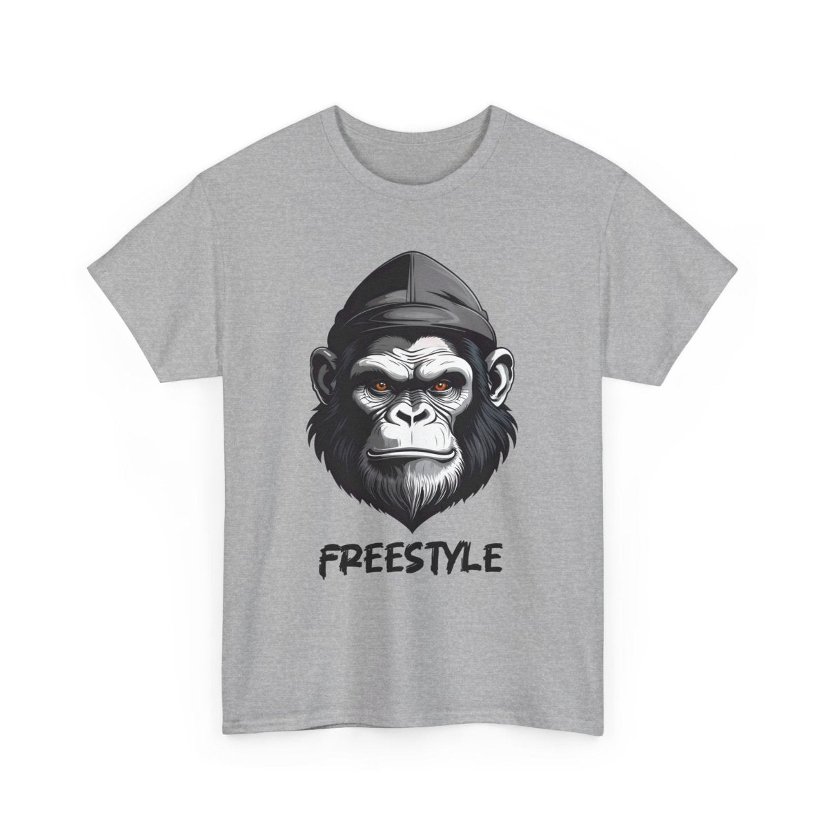 Freestyle Affen T - Shirt - Einzigartiges Design für Hip - Hop Fans - TeeGerDesign - T - Shirt - Crew neck