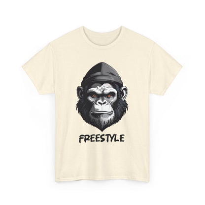 Freestyle Affen T - Shirt - Einzigartiges Design für Hip - Hop Fans - TeeGerDesign - T - Shirt - Crew neck