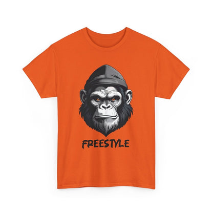 Freestyle Affen T - Shirt - Einzigartiges Design für Hip - Hop Fans - TeeGerDesign - T - Shirt - Crew neck