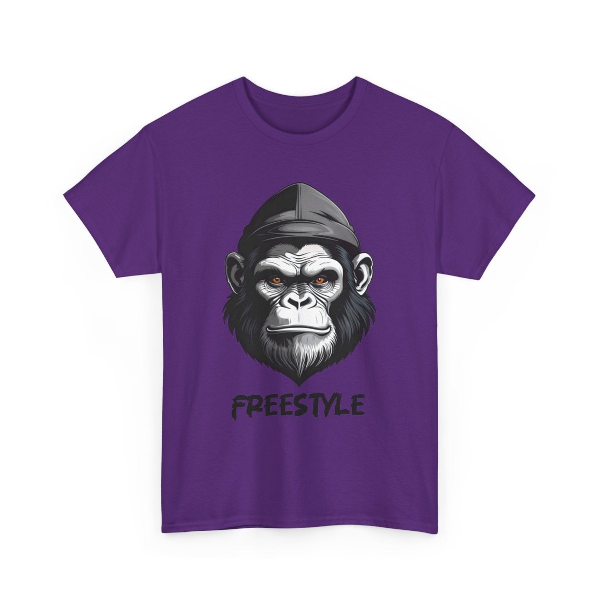 Freestyle Affen T - Shirt - Einzigartiges Design für Hip - Hop Fans - TeeGerDesign - T - Shirt - Crew neck