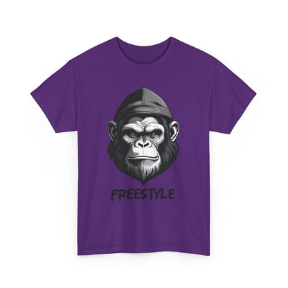 Freestyle Affen T - Shirt - Einzigartiges Design für Hip - Hop Fans - TeeGerDesign - T - Shirt - Crew neck