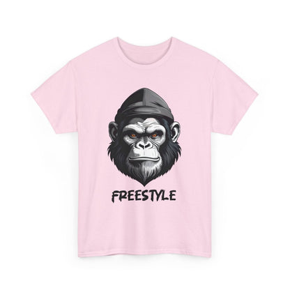 Freestyle Affen T - Shirt - Einzigartiges Design für Hip - Hop Fans - TeeGerDesign - T - Shirt - Crew neck