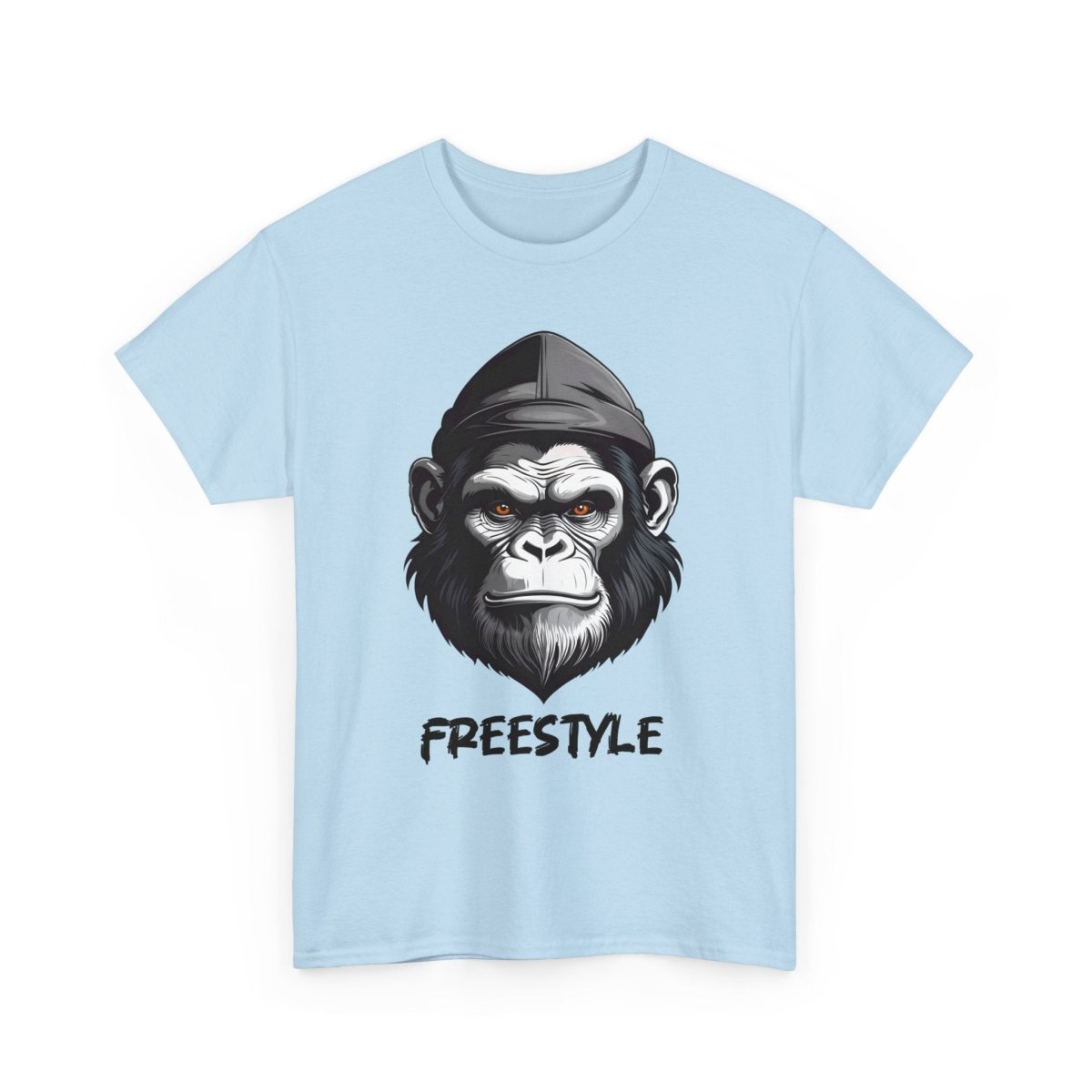 Freestyle Affen T - Shirt - Einzigartiges Design für Hip - Hop Fans - TeeGerDesign - T - Shirt - Crew neck