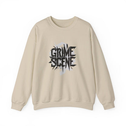 Grime Scene Sweatshirt - TeeGerDesign - Sweatshirt - Crew neck