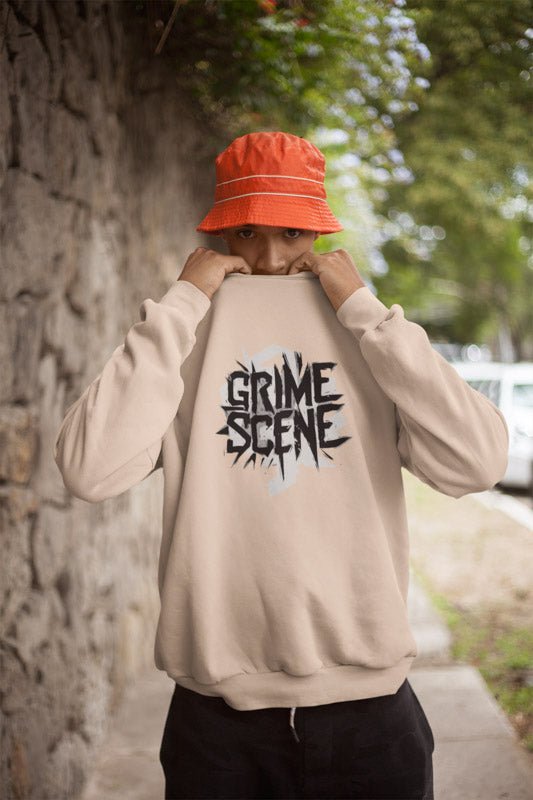 Grime Scene Sweatshirt - TeeGerDesign - Sweatshirt - Crew neck