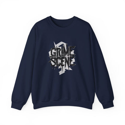 Grime Scene Sweatshirt - TeeGerDesign - Sweatshirt - Crew neck