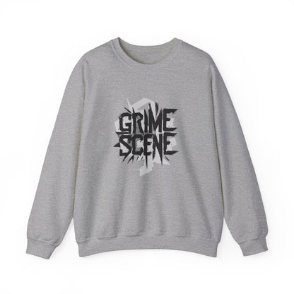 Grime Scene Sweatshirt - TeeGerDesign - Sweatshirt - Crew neck