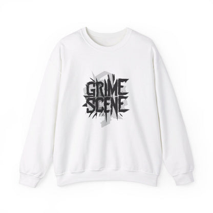 Grime Scene Sweatshirt - TeeGerDesign - Sweatshirt - Crew neck