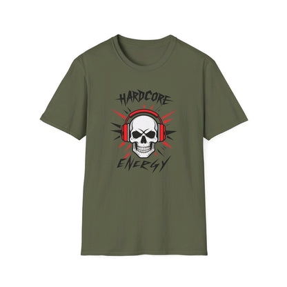 Hardcore Energy T - Shirt - Totenkopf Design - TeeGerDesign - T - Shirt - Cotton