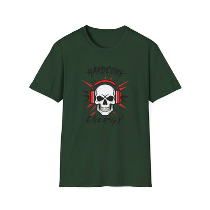 Hardcore Energy T - Shirt - Totenkopf Design - TeeGerDesign - T - Shirt - Cotton