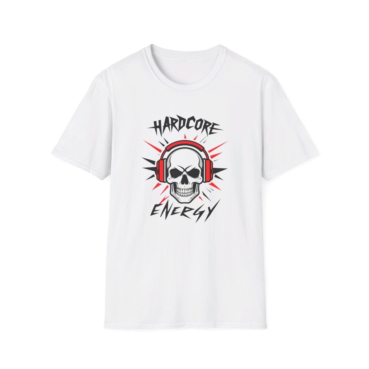 Hardcore Energy T - Shirt - Totenkopf Design - TeeGerDesign - T - Shirt - Cotton