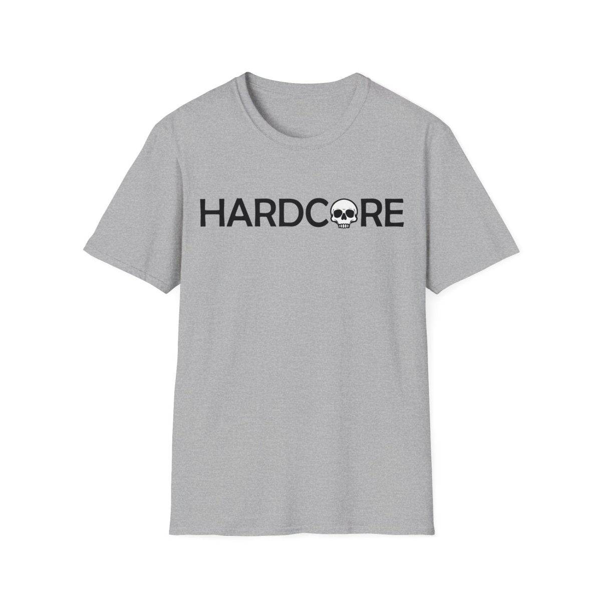 Hardcore Musik T - Shirt mit Totenkopf Motiv - TeeGerDesign - T - Shirt - Cotton