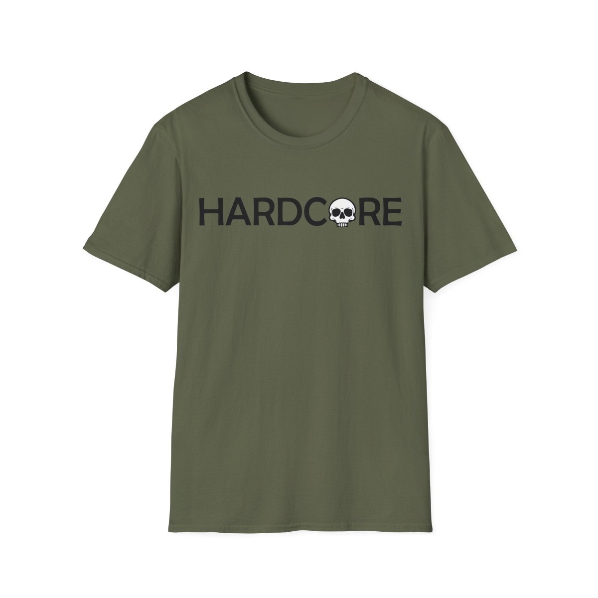 Hardcore Musik T - Shirt mit Totenkopf Motiv - TeeGerDesign - T - Shirt - Cotton