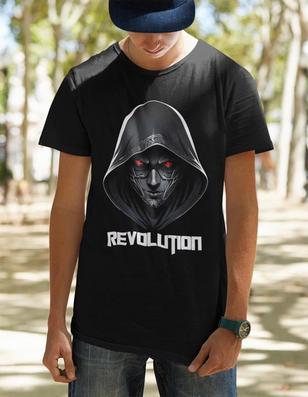 Hardstyle T - Shirt Revolution | Festival Shirt - TeeGerDesign - T - Shirt - Crew neck