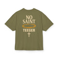 Henry TeeGer No Saint - Oversized Halo Backprint Shirt - TeeGerDesign - T-Shirt - Backprint