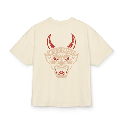Henry TeeGer Wild Mind - Oversized Demon Backprint Shirt - TeeGerDesign - T-Shirt - Backprint