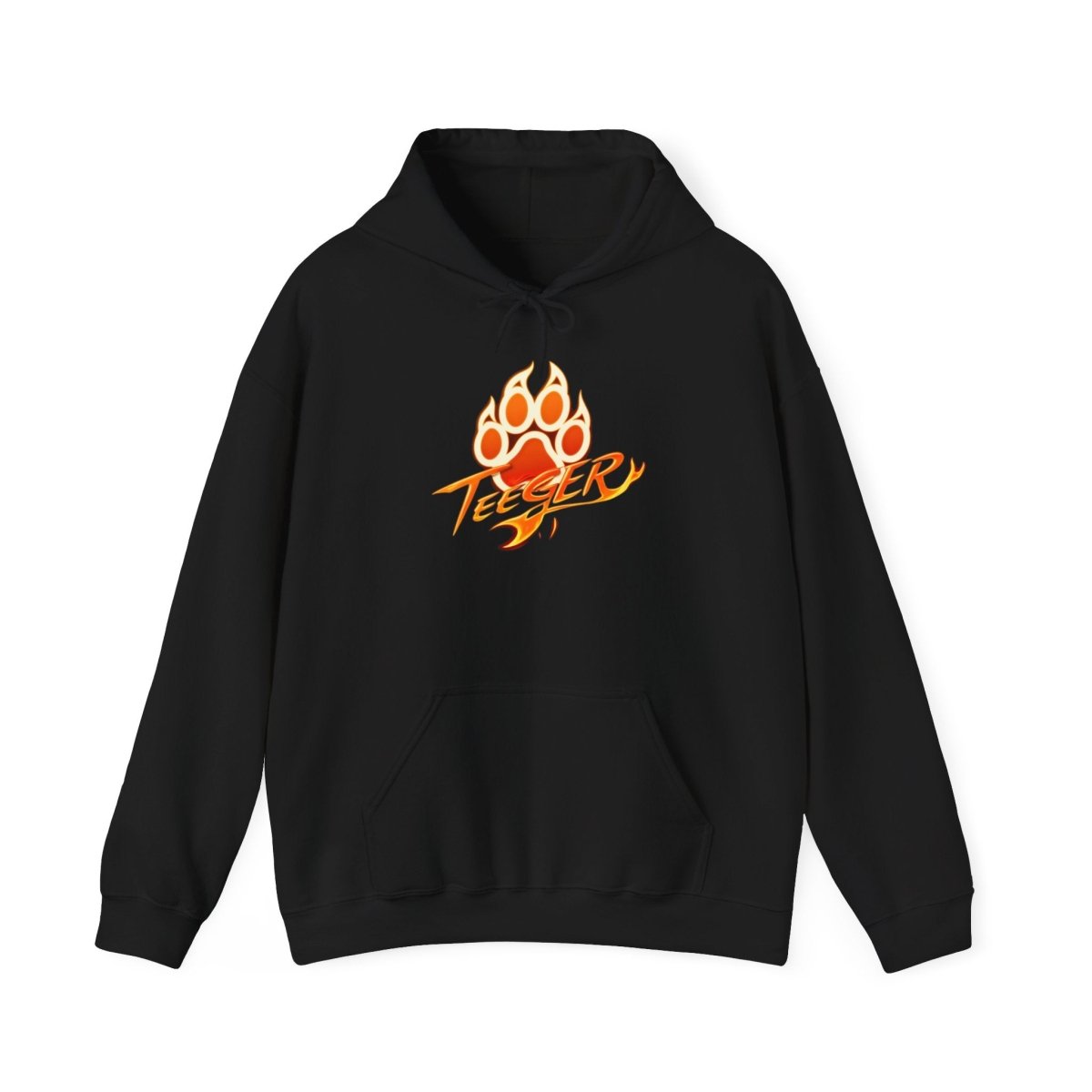 Hoodie mit brennender Pfote TeeGer - TeeGerDesign - Hoodie - Brand