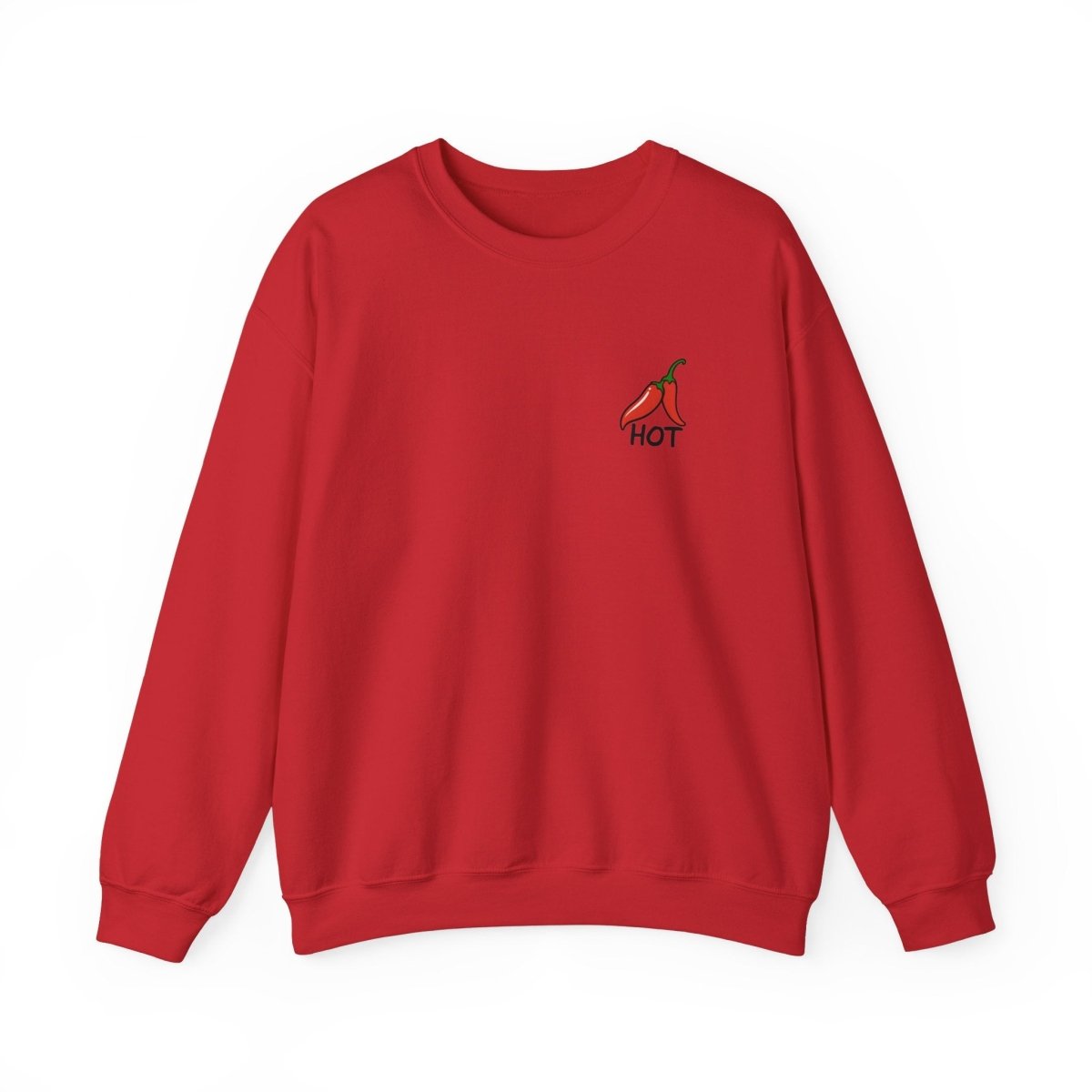 Hot Chilli Sweatshirt - TeeGerDesign - Sweatshirt - Crew neck