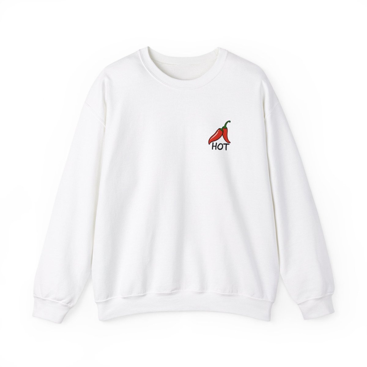 Hot Chilli Sweatshirt - TeeGerDesign - Sweatshirt - Crew neck