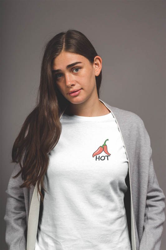 Hot Chilli Sweatshirt - TeeGerDesign - Sweatshirt - Crew neck