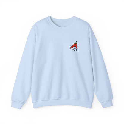 Hot Chilli Sweatshirt - TeeGerDesign - Sweatshirt - Crew neck