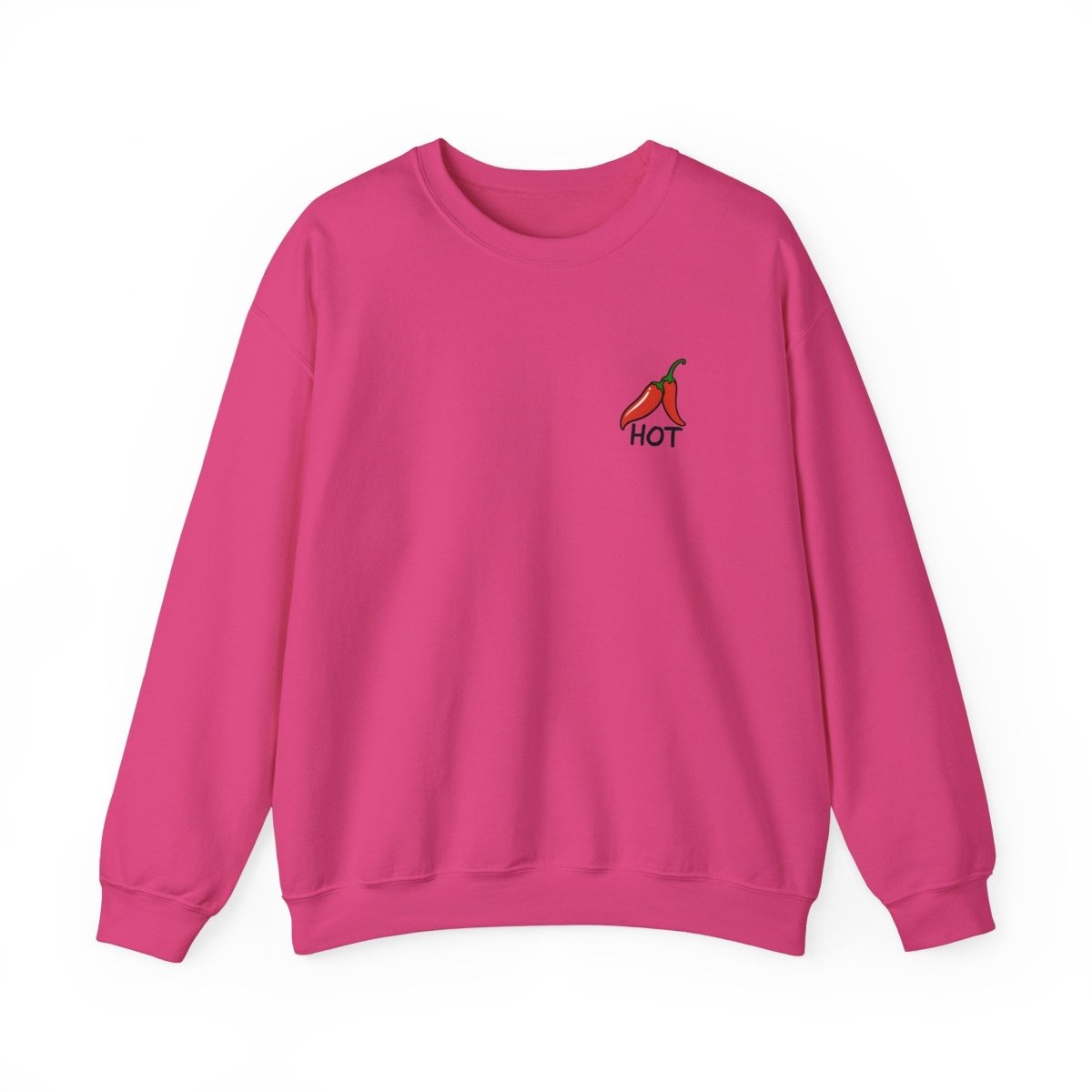 Hot Chilli Sweatshirt - TeeGerDesign - Sweatshirt - Crew neck