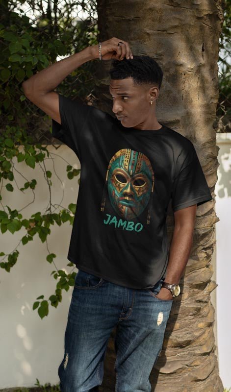 Jambo T - Shirts - Begrüßen im Swahili - Stil - TeeGerDesign - T - Shirt - Crew neck