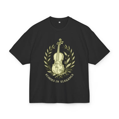 Jonah TeeGer Echoes - Oversized Violin Frontprint Shirt - TeeGerDesign - T-Shirt - Botanica