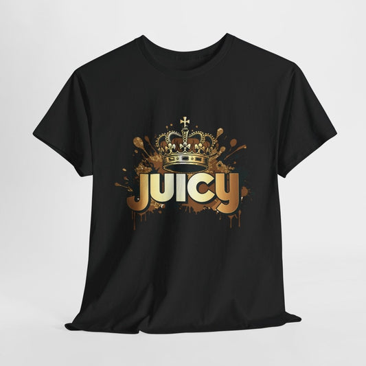 Juicy T-Shirt – Krone & königlicher Style - TeeGerDesign - T-Shirt - Crew neck