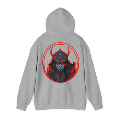 Kapuzenpullover mit futuristischem Samurai | Cooler Style Hoodie - TeeGerDesign - Hoodie - DTG