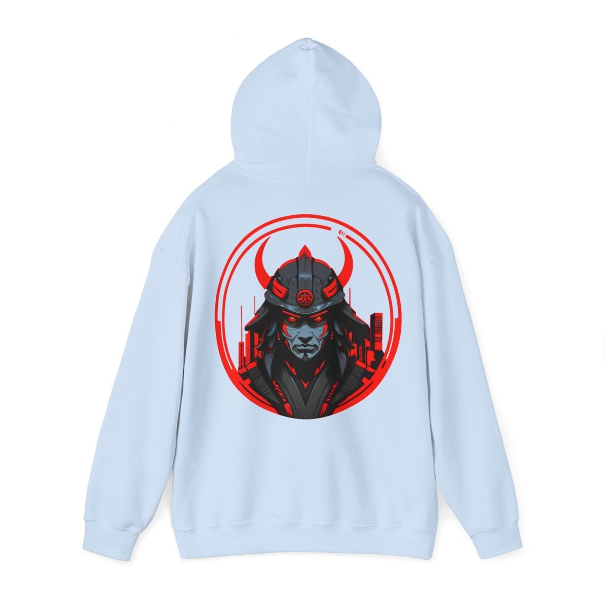 Kapuzenpullover mit futuristischem Samurai | Cooler Style Hoodie - TeeGerDesign - Hoodie - DTG