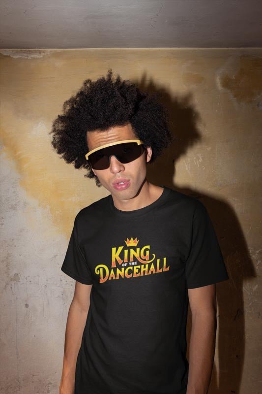 King of the Dancehall T - Shirt - Herrscher der Tanzfläche - TeeGerDesign - T - Shirt - Crew neck