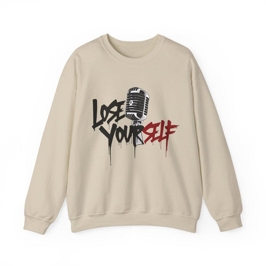 Lose Yourself Pullover - TeeGerDesign - Sweatshirt - Crew neck