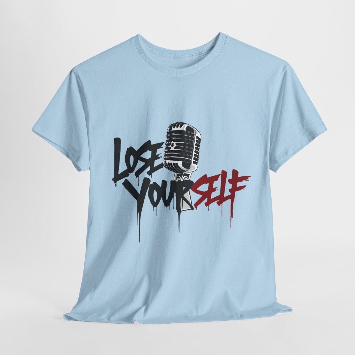 Lose Yourself T-Shirt – Mikrofon Design für echte Musikliebhaber - TeeGerDesign - T-Shirt - Crew neck