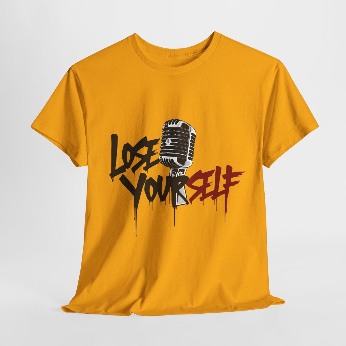 Lose Yourself T-Shirt – Mikrofon Design für echte Musikliebhaber - TeeGerDesign - T-Shirt - Crew neck