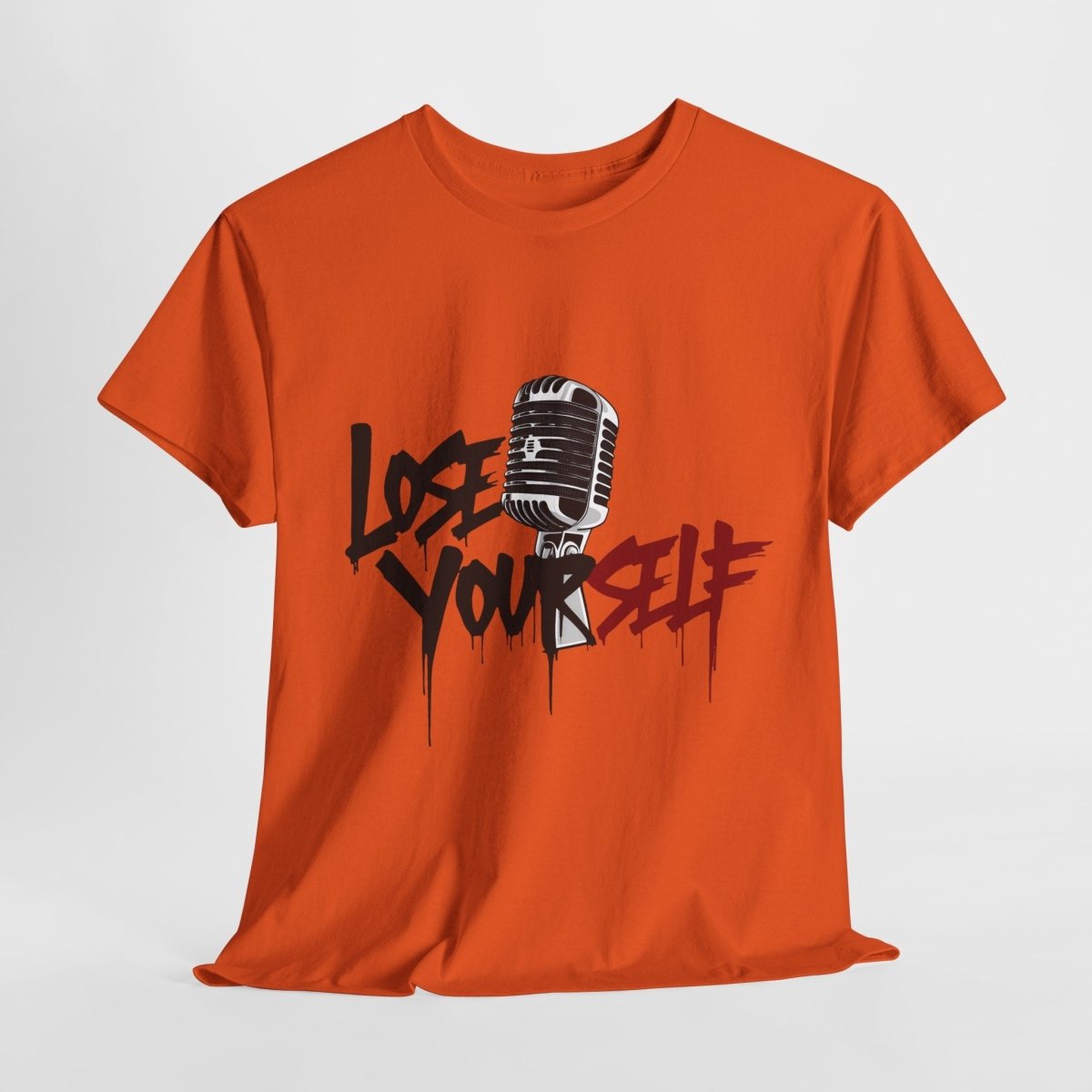 Lose Yourself T-Shirt – Mikrofon Design für echte Musikliebhaber - TeeGerDesign - T-Shirt - Crew neck