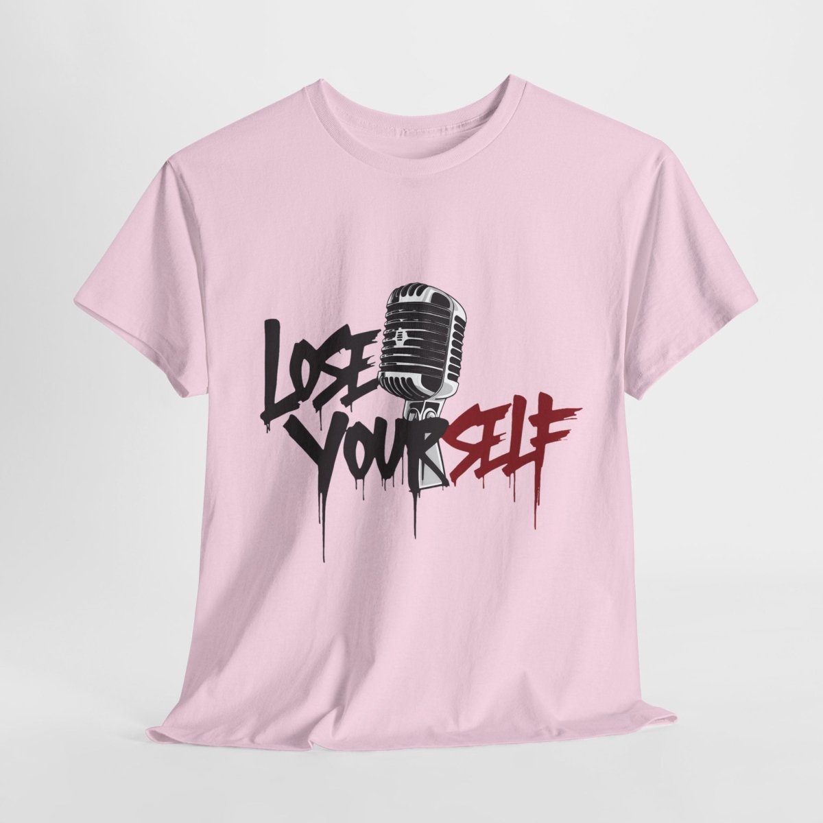 Lose Yourself T-Shirt – Mikrofon Design für echte Musikliebhaber - TeeGerDesign - T-Shirt - Crew neck