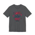 Maddy TeeGer Love In Every Beat - Feelgood Statement Frontprint Shirt - TeeGerDesign - T-Shirt - 3001