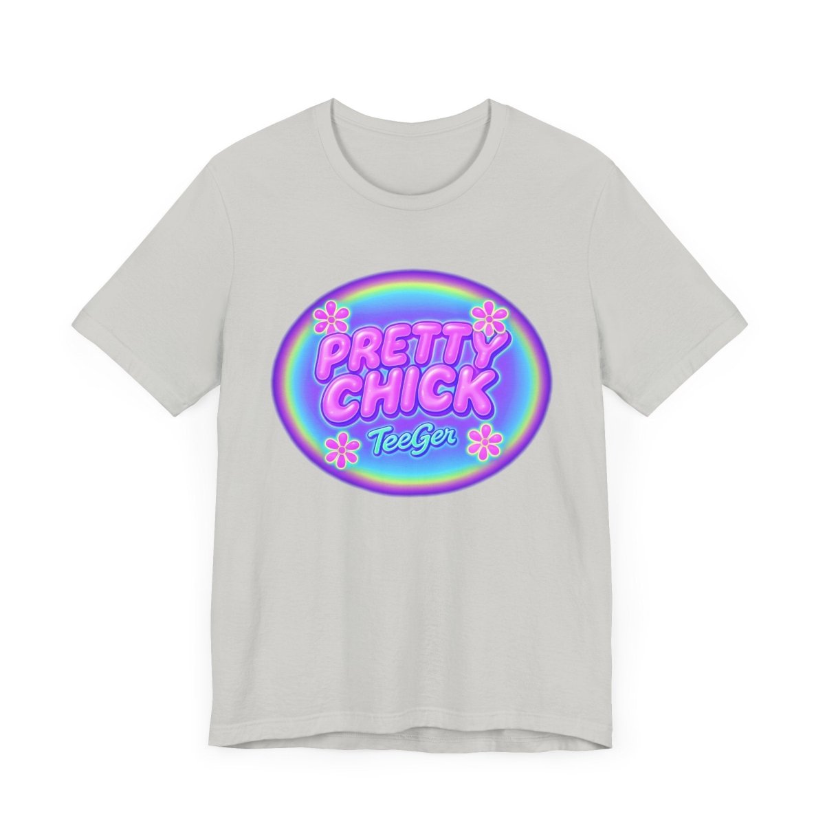 Maddy TeeGer Pretty Chick - Bubble Pop Frontprint Shirt - TeeGerDesign - T-Shirt - 3001
