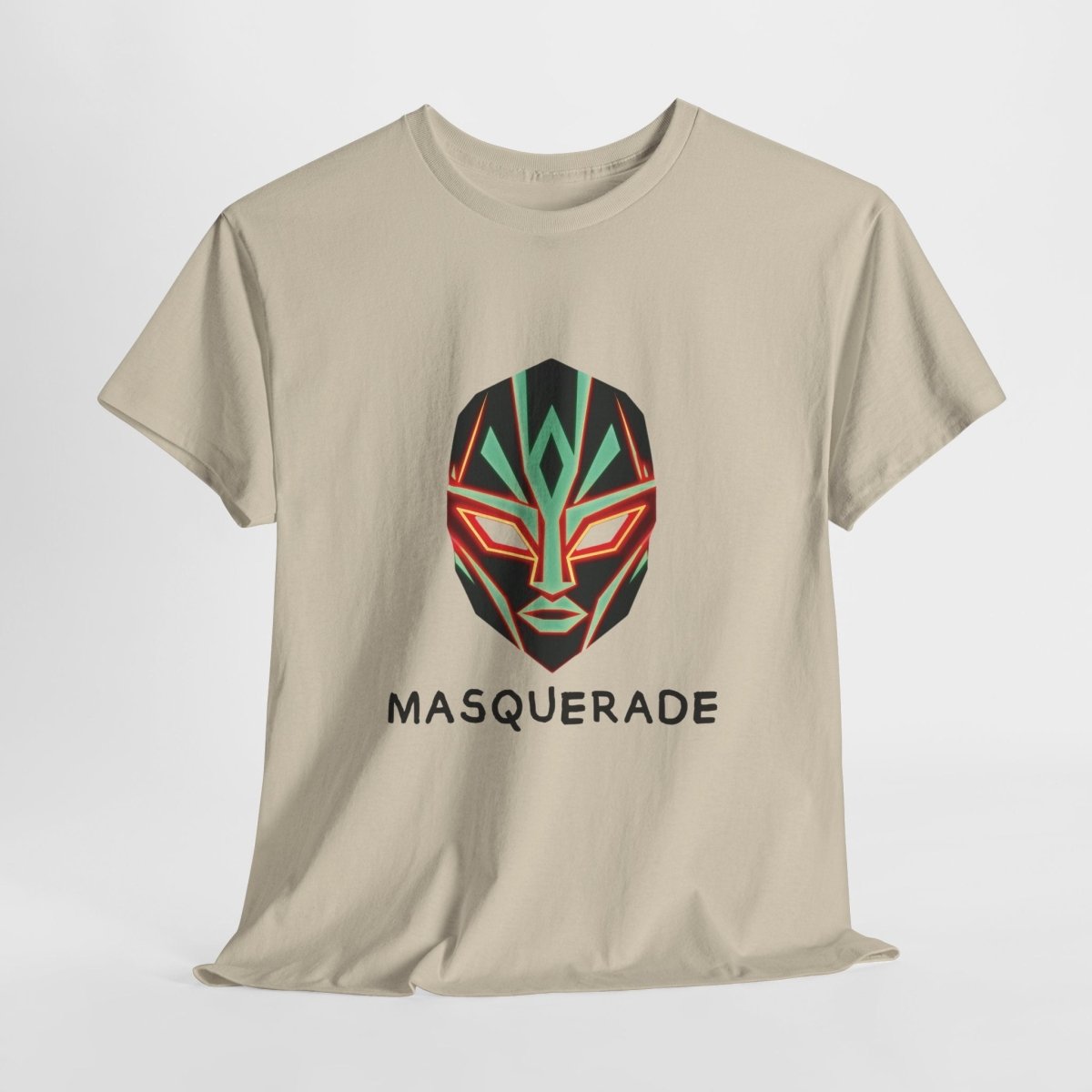 Masquerade T-Shirt – Ausdruckskraft in Farbe - TeeGerDesign - T-Shirt - Crew neck