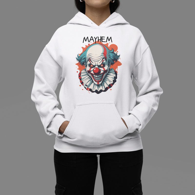 Mayhem Hoodie mit Clown Design - TeeGerDesign - Hoodie - DTG