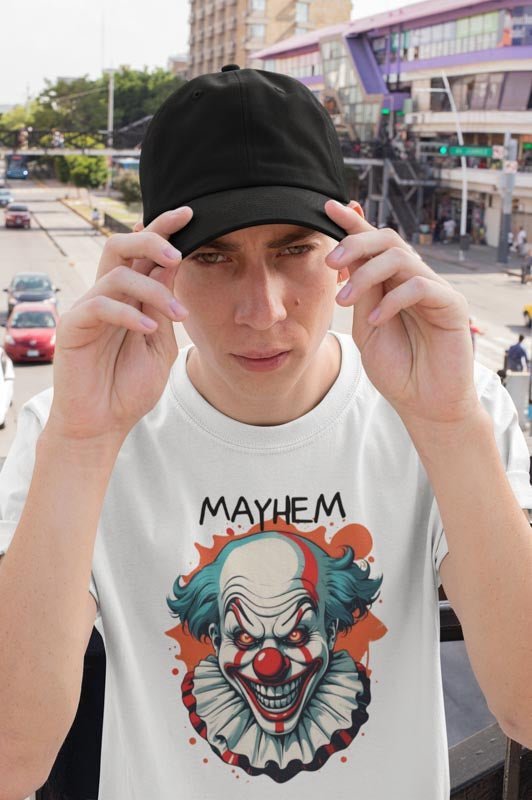 Mayhem T - Shirt mit Clown Design - TeeGerDesign - T - Shirt - Crew neck