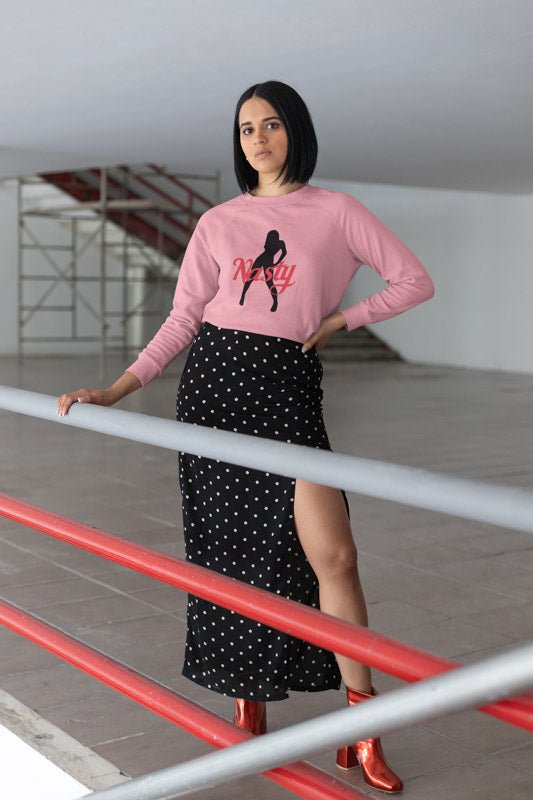 Nasty Pole Dance Sweatshirt - TeeGerDesign - Sweatshirt - Crew neck