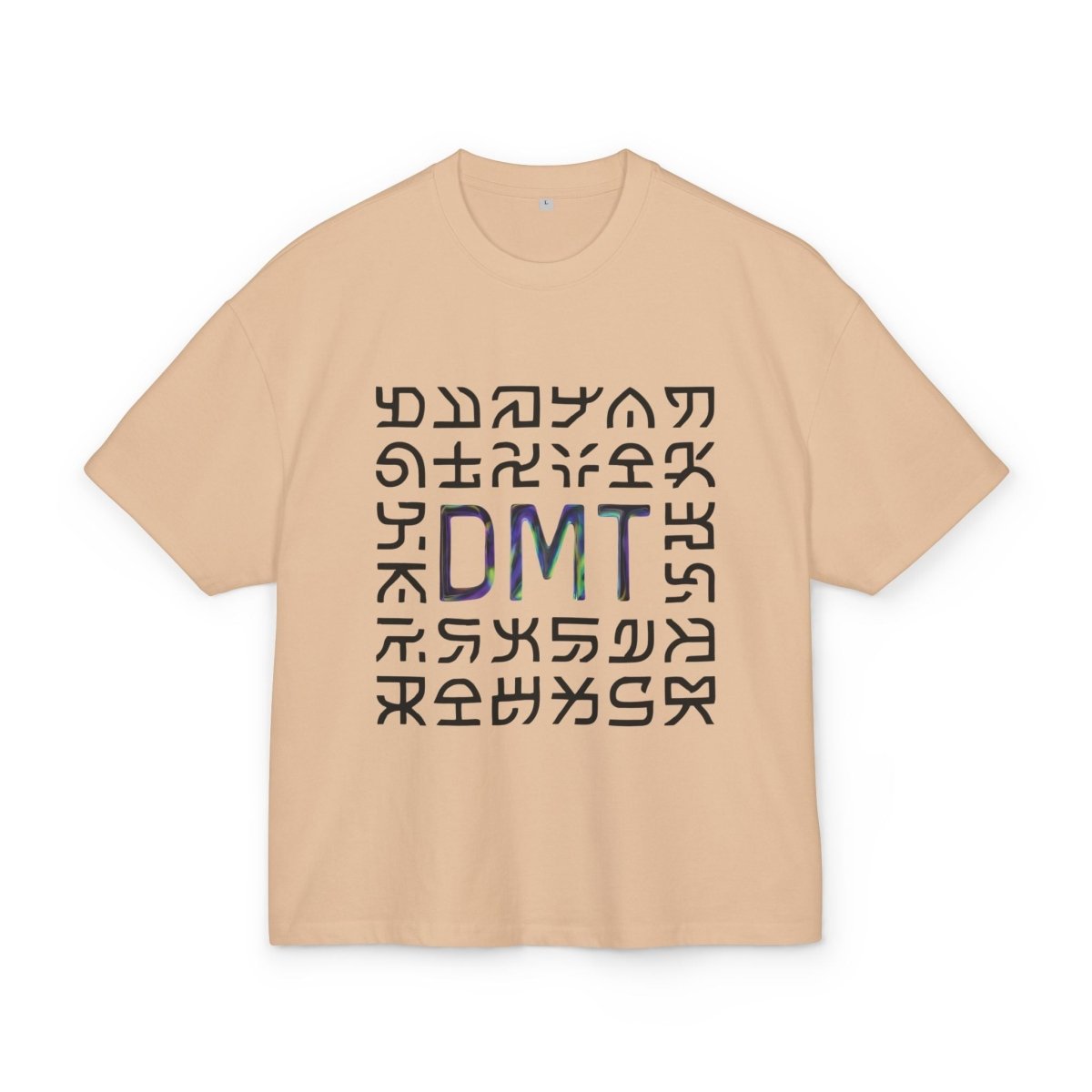 Ophelia TeeGer DMT Grid - Oversized Glyph Matrix Frontprint Shirt - TeeGerDesign - T-Shirt - BY163